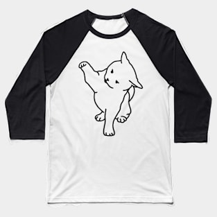 Playful kitty cat Baseball T-Shirt